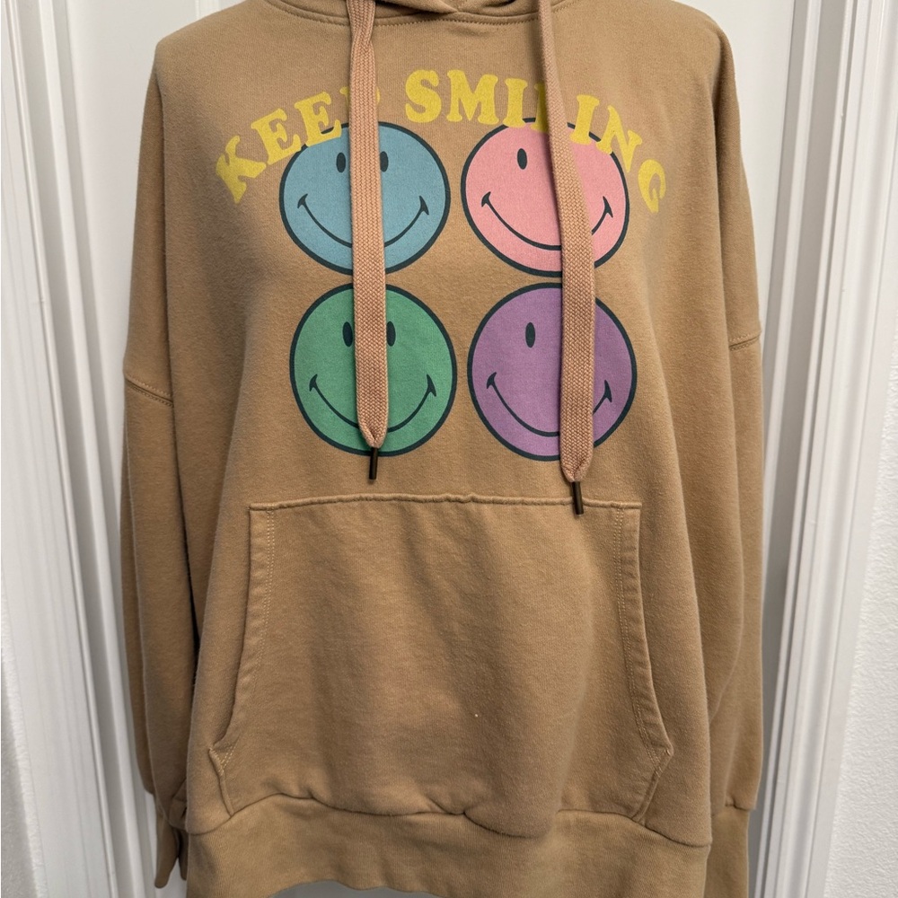 American Eagle Smiley Face Hoodie